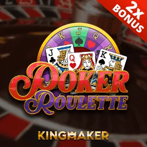 VIP777 Poker table with chips and cards