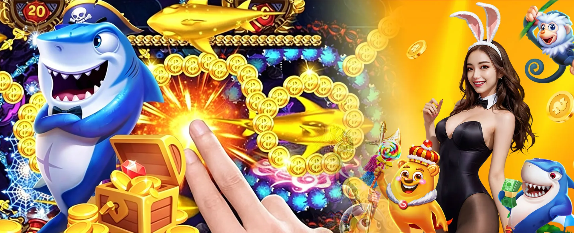 Dynamic arcade games at vip777