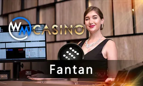 Live Baccarat table with cards